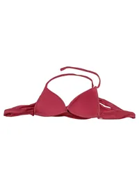 Calzedonia Bikini Oberteil Damen Rosa Gr. 38 M Raffung 2
