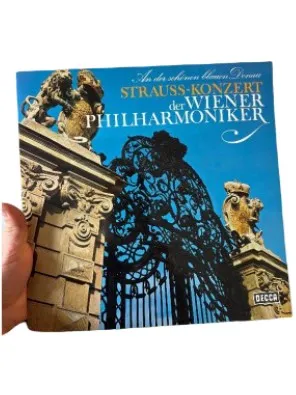 Wiener Philharmoniker Strauss-Konzert Vinyl LP Decca An der schönen blauen Donau