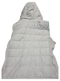 ever.me Damen Steppweste Beige Gr. 42 XL Kapuze Reißverschluss Sportlich 3