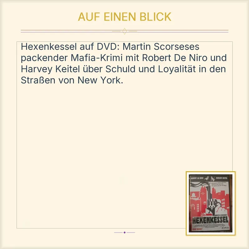 Hexenkessel DVD Martin Scorsese Robert De Niro Harvey Keitel Krimi 2