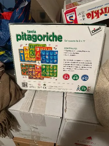 Diset Tavole Pitagoriche Lernspiel Einmaleins Mathematik Kinder 7-9 Jahre