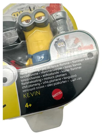 Mattel Minions The Rise of Gru Actionfigur Kevin mit Flammenwerfer Gelb