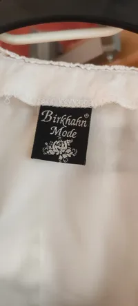 Birkhahn Mode Dirndl Trachtenkleid Gr. 36 Grün Pink Kariert Bluse 3
