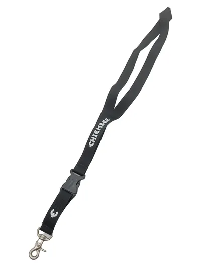 Chiemsee Lanyard Schlüsselband Schlüsselanhänger Schwarz 58cm Karabiner