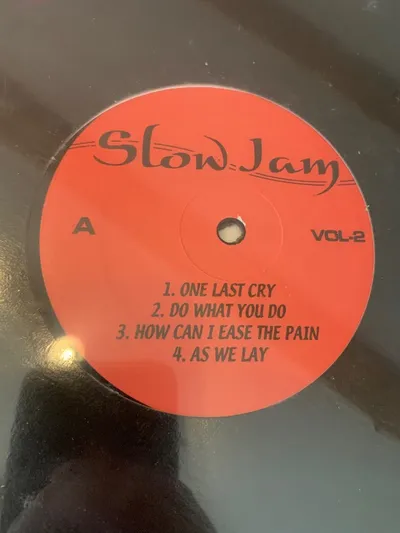 Slow Jam Vol. 2 Vinyl Schallplatte LP R&B Soul Compilation