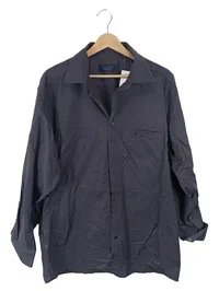 CASAMODA Herren Business Hemd Langarm Gr. 42 XL Blau Gemustert bügelfrei 1