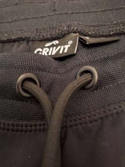 CRIVIT Herren Sport Shorts Sporthose Schwarz Gr. 44/46 Fitness