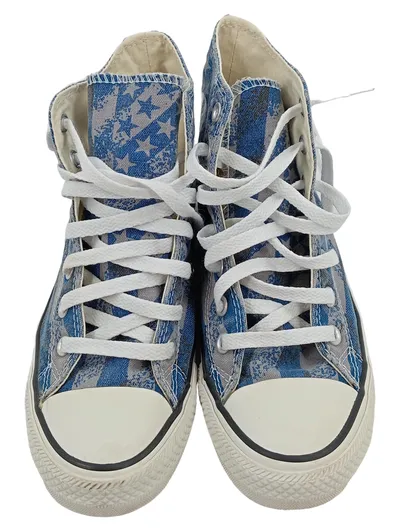 Converse Chuck Taylor All Star Sneaker High Damen Blau Muster Gr. 37.5