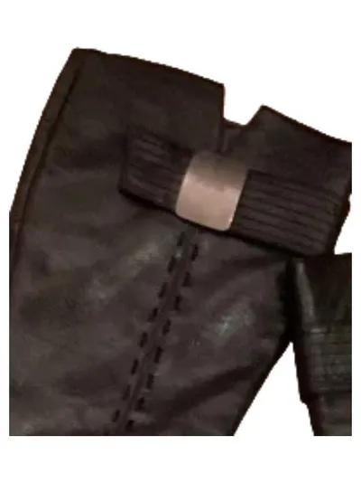 Spiral Damen Reitstiefel Leder Schwarz Gr. 39 Klassisch