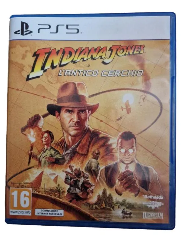 Indiana Jones e L'Antico Cerchio PS5 PlayStation 5 Bethesda Action Adventure 1