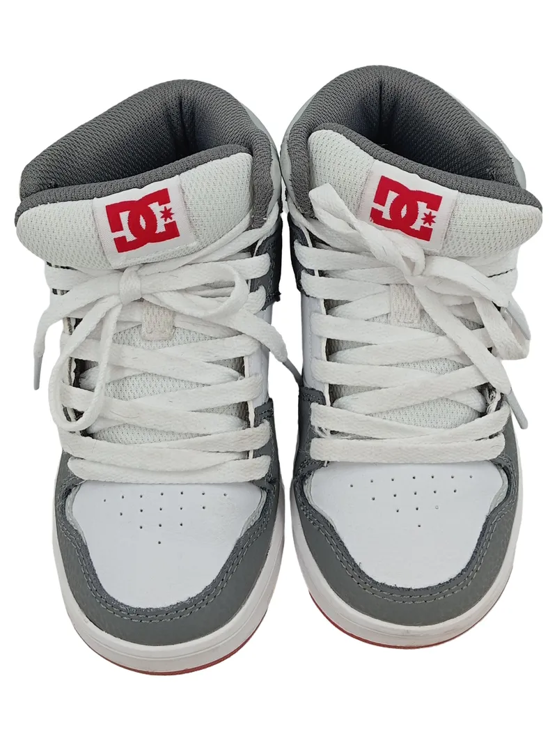 DC Shoes Sneaker High Kinder Schuhe Grau Gr. 30 Streetwear Freizeit 2