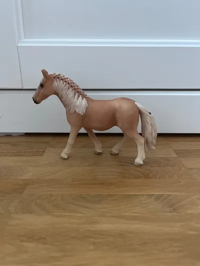 Schleich Fjord Stute Pferd Spielfigur 13754 Horse Club beige 12 cm