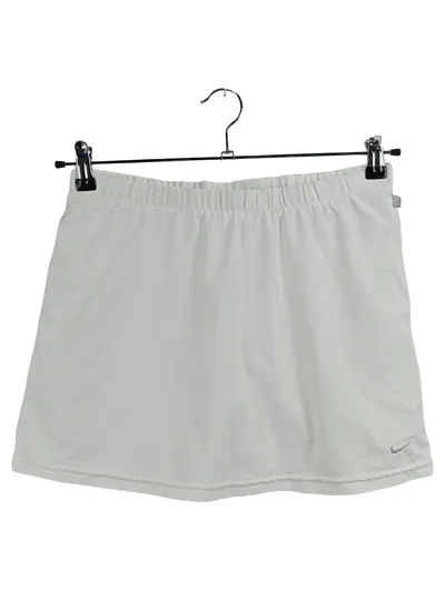 Nike Damen Sportrock Tennisrock Skort Weiß Gr. 32, 34 XS
