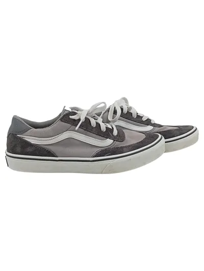 Vans Herren Schnürschuhe Sneaker Low Grau Gr. 38.5 Textil