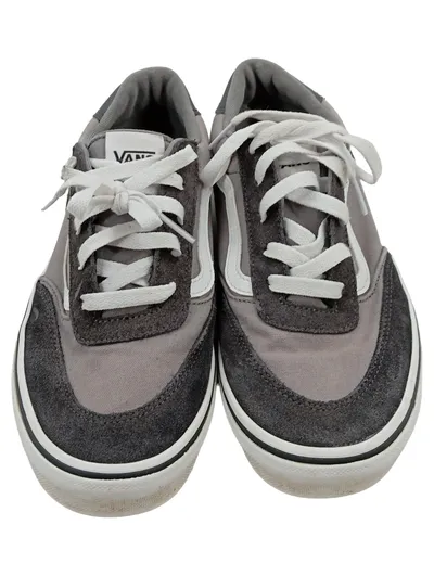 Vans Herren Schnürschuhe Sneaker Low Grau Gr. 38.5 Textil