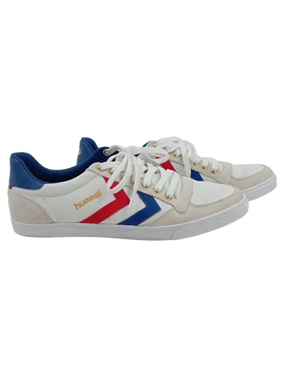 hummel Sneaker Low Herren Weiß Retro Größe 39