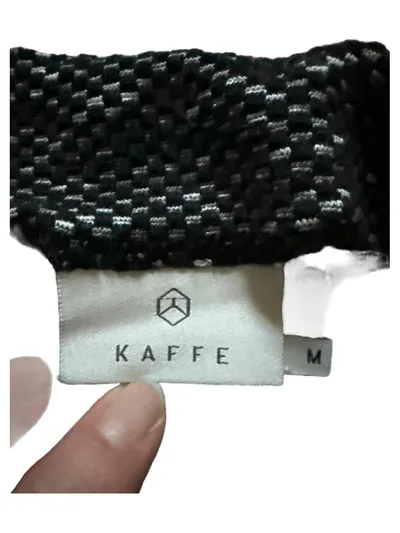 KAFFE Damen Pullover Rollkragen Grau Meliert Gr. M Langarm