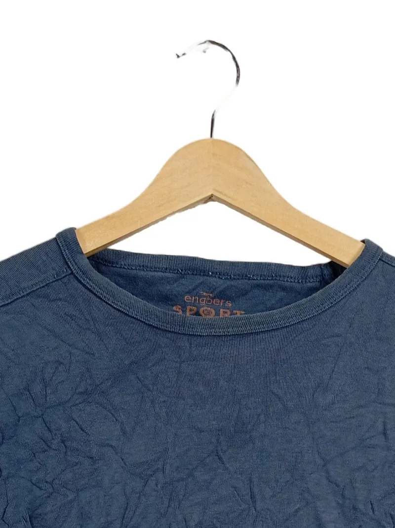Engbers Herren Pullover Langarmshirt Blau Gr. 52, XL Casual Baumwolle 6