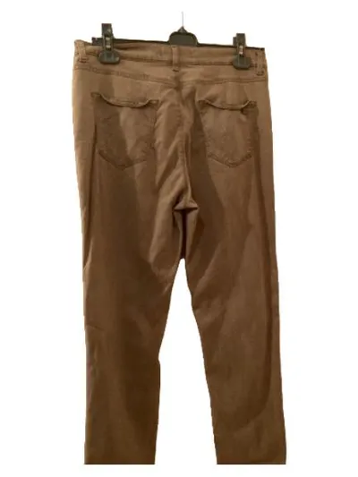 BRAX Damen Stoffhose Beige Gr. 38 W29 Casual