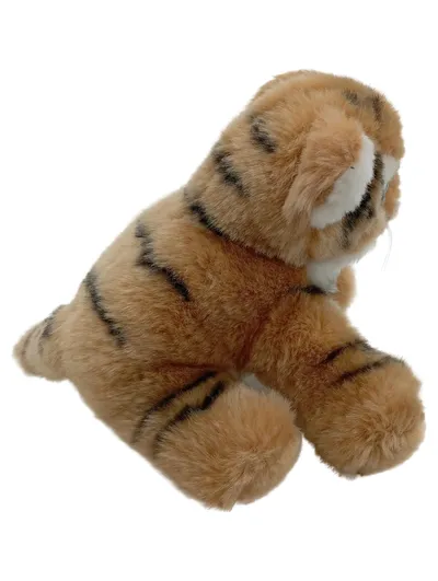 SEMO Plüschtier Tiger Baby Kuscheltier Stofftier 15cm braun