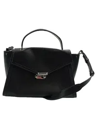 Michael Kors Damen Henkeltasche Leder Schwarz Klassisch 1