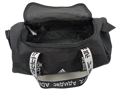 adidas Sporttasche Unisex Schwarz Polyester 47x22cm Trainingstasche