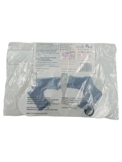 Sock Ons Baby Socken Halter Blau Größe 50x74