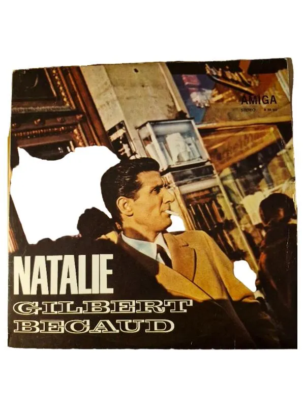 Amiga Gilbert Becaud Natalie Vinyl LP Album Pop Schallplatte 2