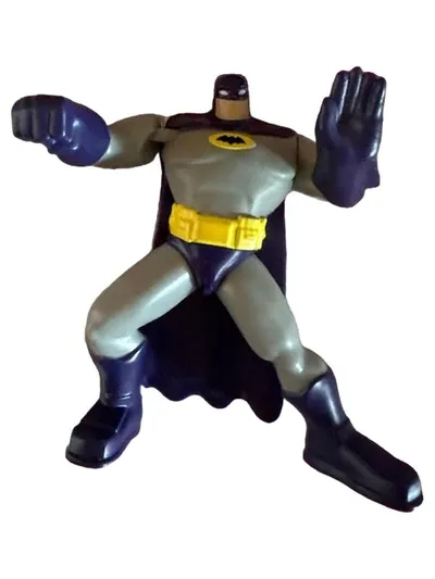 DC Comics Burger King Batman Figur Retro Grau 12 cm