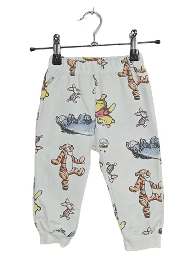 Disney Baby Stoffhose Winnie Puuh Tigger Ferkel Gr. 80 Weiß