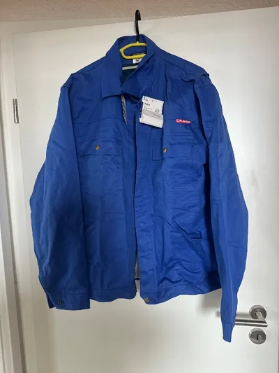 PLANAM Arbeitsjacke Herren Blau Gr. 54 BW 345 100% Baumwolle Berufskleidung