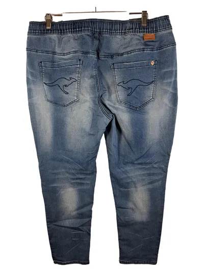 KangaROOS Damen Jeans Straight Leg Blau Gr. 50 W41 Casual