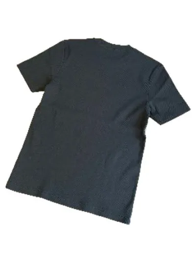 DRYKORN Herren T-Shirt Gr. M Oliv Rippstrick Basic Kurzarm