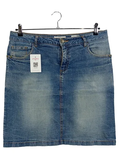 bpc bonprix collection Jeansrock Damen Gr. 44 Blau Casual Minirock