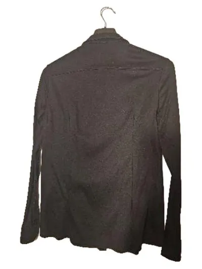 DESOTO Damen Hemdbluse Langarm Bluse Schwarz Gr. 40 L Klassisch