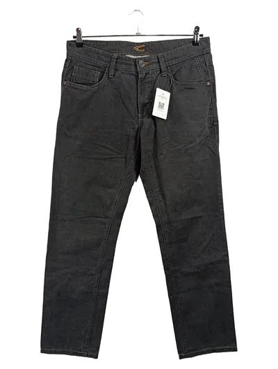 camel active Houston Herren Jeans Hose Grau W34 Straight Fit Baumwolle