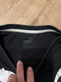 PUMA Sport T-Shirt Kinder Gr. 152 Schwarz Logo Print Baumwolle 3