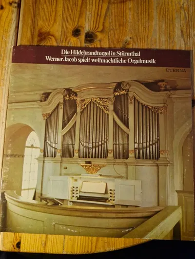 ETERNA Werner Jacob Hildebrandtorgel Störmthal Weihnachtliche Orgelmusik Vinyl