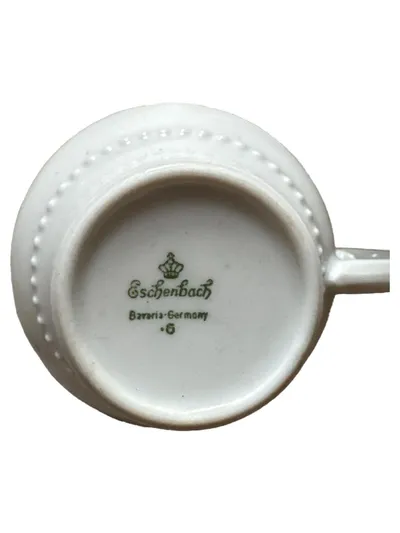Eschenbach Porzellan Tasse Blumenmuster Bavaria Germany Vintage