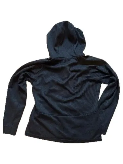 Salomon Trainingsjacke Sportjacke Damen Gr. 38 M Schwarz Kapuze