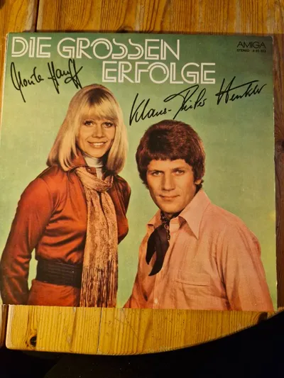 Amiga Monika Hauff & Klaus-Dieter Henkler Die Großen Erfolge Vinyl LP Schlager