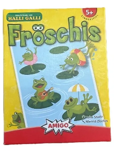 Amigo Fröschis Kartenspiel Kinderspiel Gesellschaftsspiel ab 5 Jahre