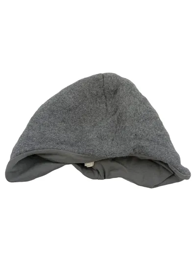 ALANA Damen Woll-Mütze Grau Cloche Topfmütze Casual Winter