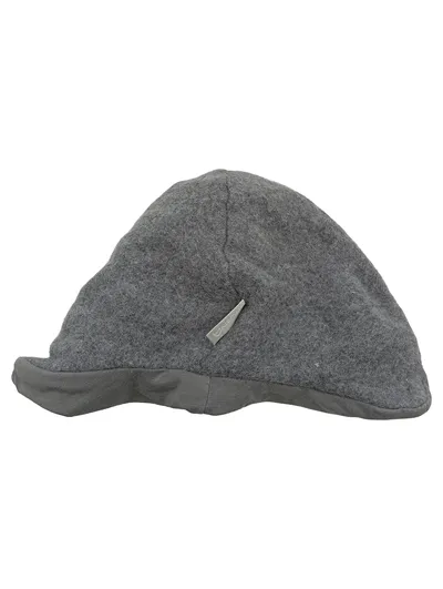 ALANA Damen Woll-Mütze Grau Cloche Topfmütze Casual Winter