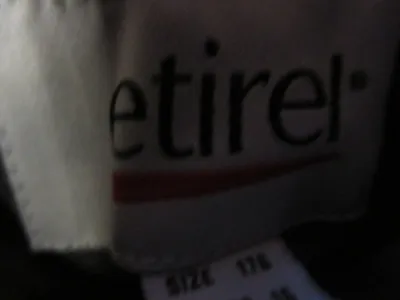etirel Kinder Skihose Latzhose Schwarz Größe 176 Jungen Mädchen