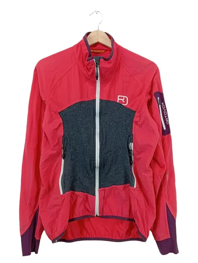 ORTOVOX Damen Fleecejacke Hybrid Pink Gr. M Outdoor Wolle