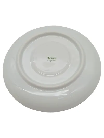 Thomas Germany Untertasse Unterteller Porzellan Weiß 15 cm Klassisch