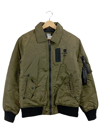 Superdry Bomberjacke Oliv Gr. 38 M Urban Freizeit