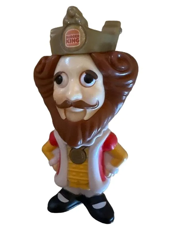Burger King Figur Spielzeug König King Mehrfarbig 8 cm 1