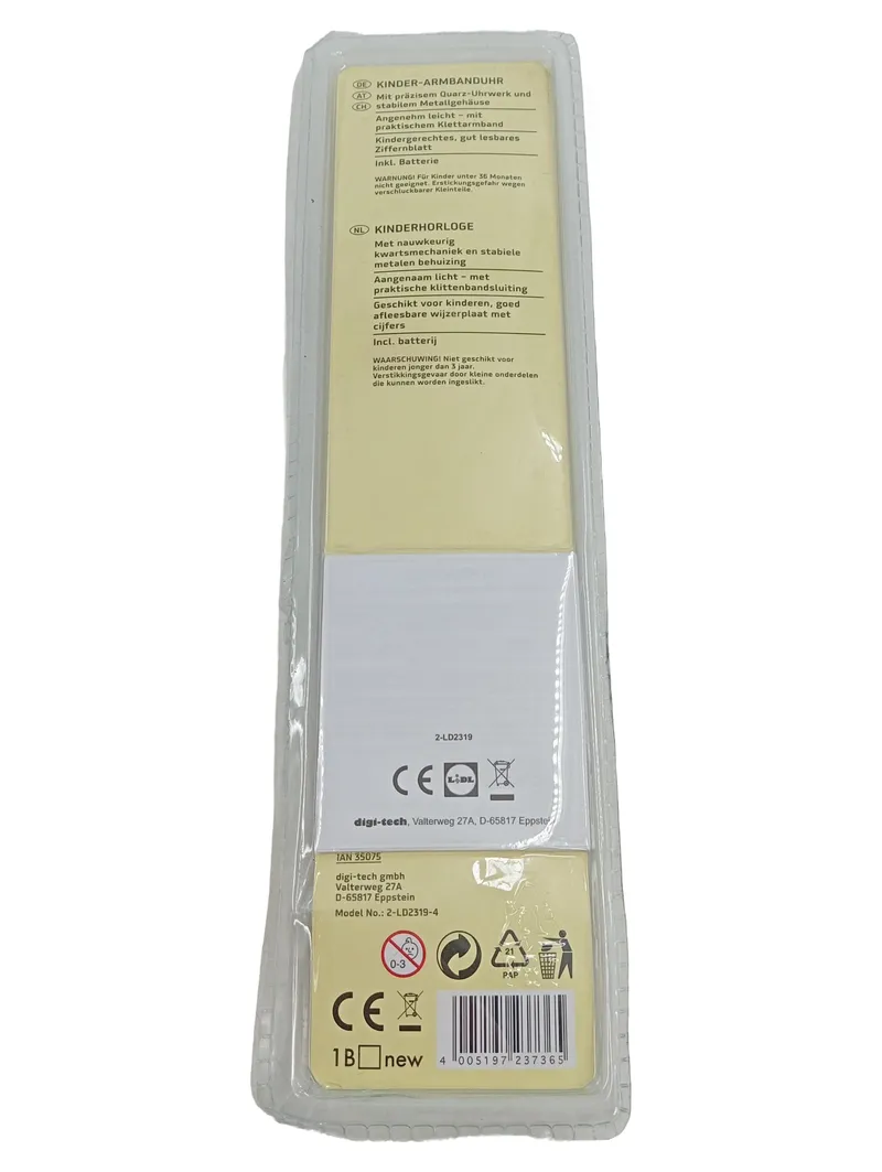 AURIOL Kinder Armbanduhr Schwarz Sterne Klettband Quarz 2